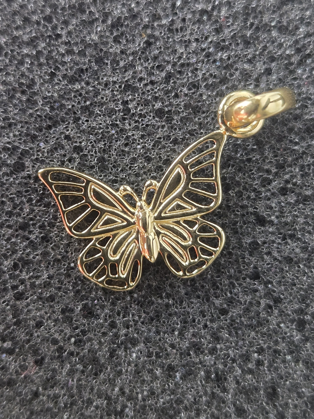 Thomas Sabo Gold Plated Butterfly Charm
